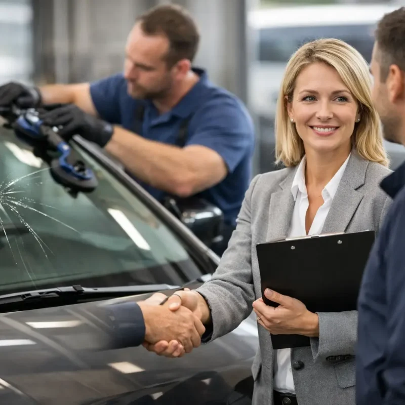 Autostaklo preko osiguranja bez komplikacija