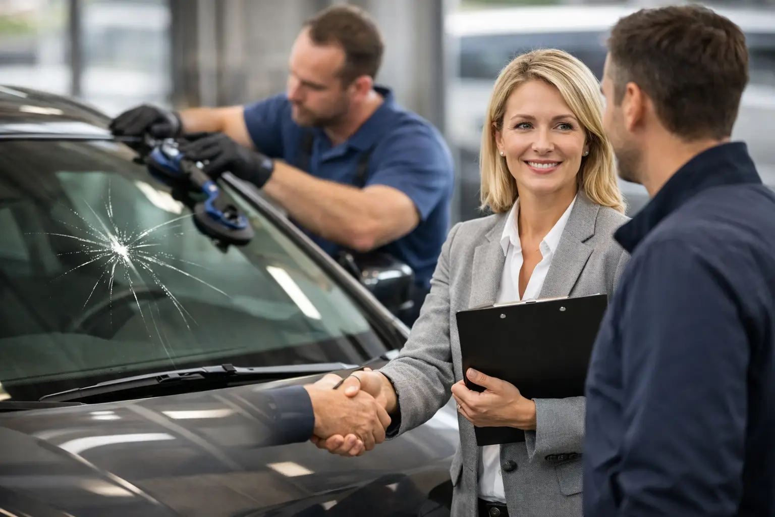 Autostaklo preko osiguranja bez komplikacija