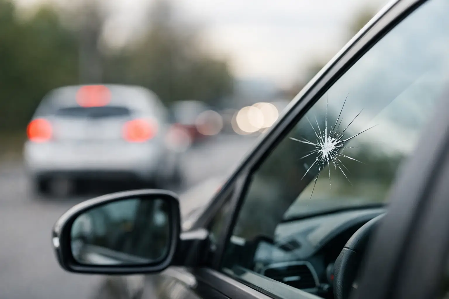 Smije li auto voziti s napuknutim staklom?